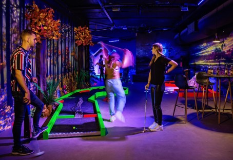 Пакет Glowgolf для двоих