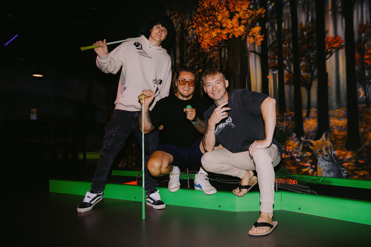 Пакет Glowgolf для двоих