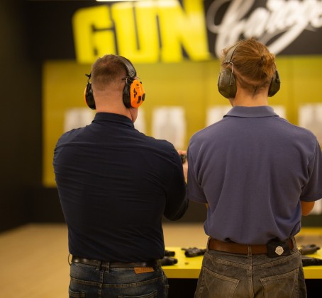 Стрелковый пакет "Стартовый" в тире GunGarage
