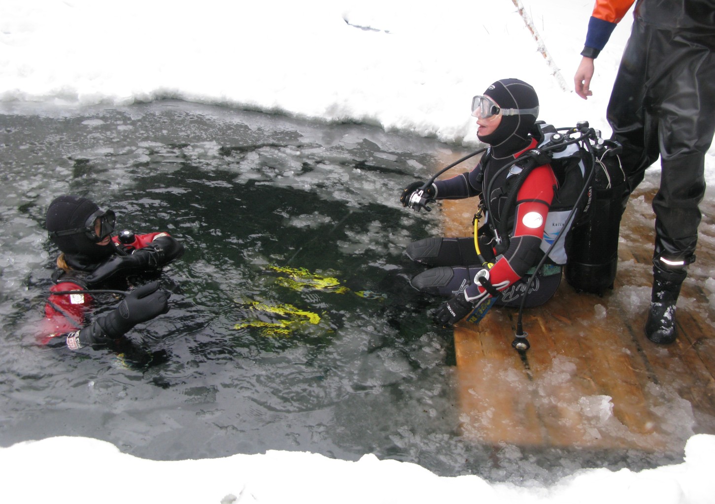Padi Icediver ehk jääsukeldumise kursus