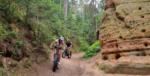 Путешествие на природу в Таэваскода на велосипеде e-fat