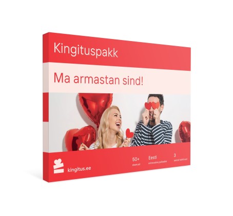 Kingituspakk "Ma armastan sind!"
