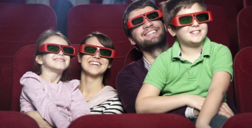 Киносеанс для всей семьи в кинотеатре CINAMON
