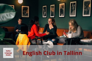 Kalita Language Studio, osalus inglise keele klubi kokkusaamisel