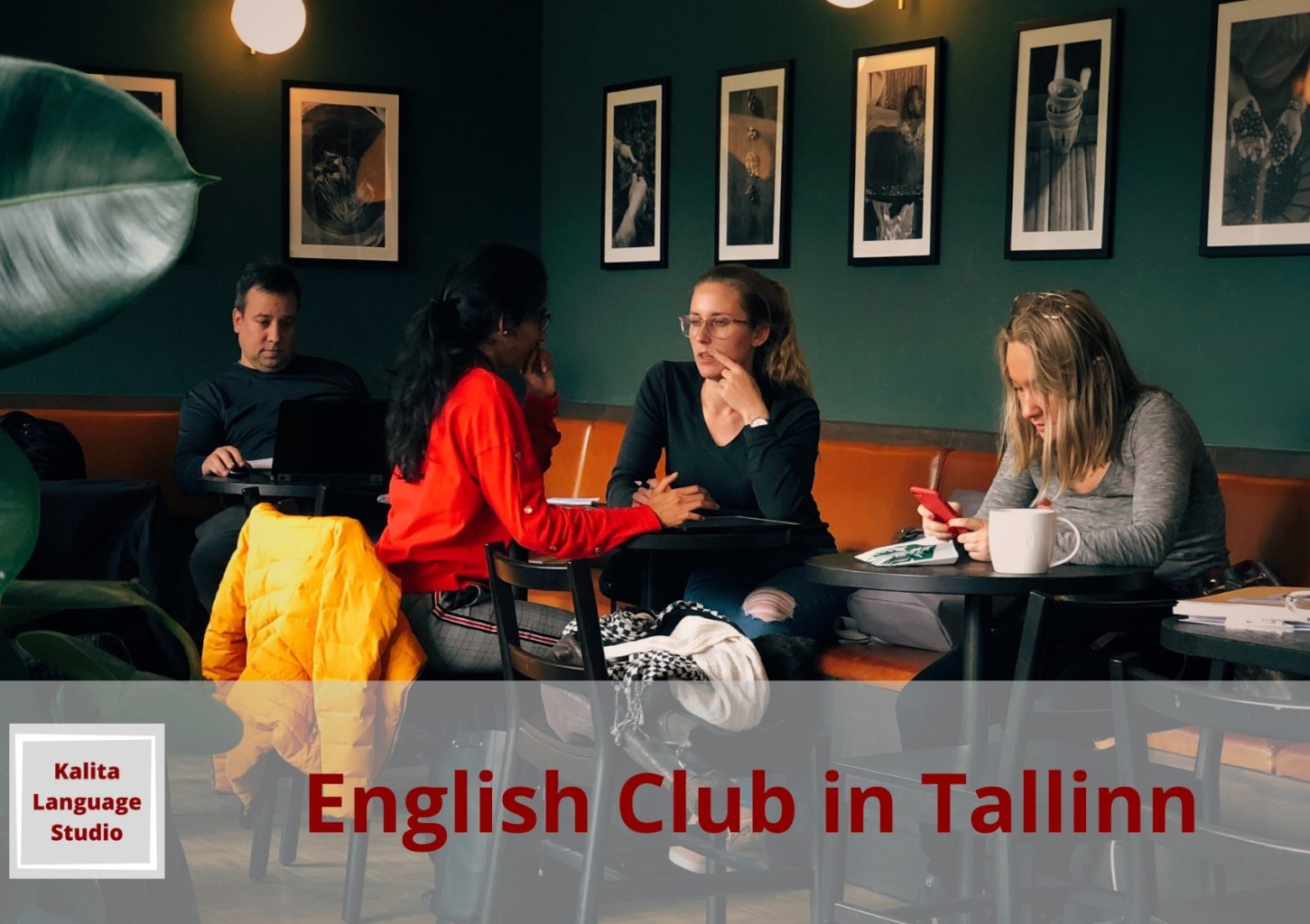 Osalus inglise keele klubi kokkusaamisel