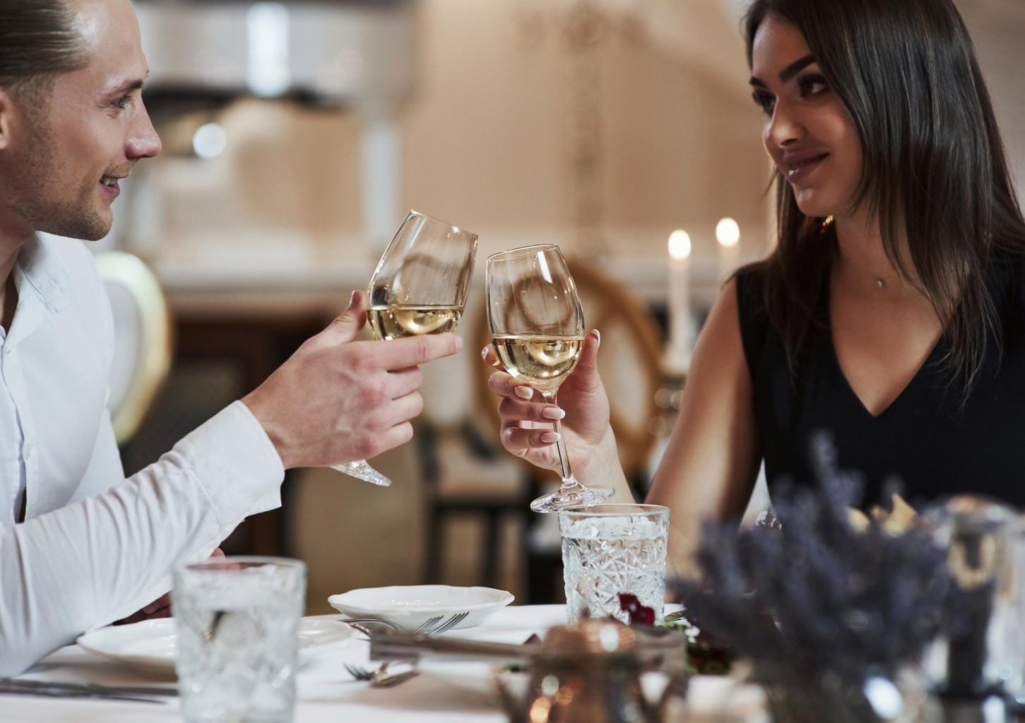 Романтический отдых с ужином из трех блюд