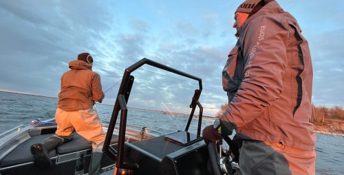 Лов морской форели с катера, Fishing Estonia #1