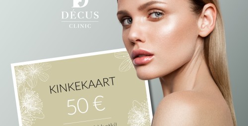 Красота на ваш вкус – подарочная карта на 50 евро, клиники красоты Decus #1