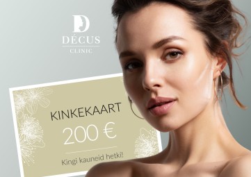 Красота на ваш вкус – подарочная карта на 200 евро, клиники красоты Decus #1