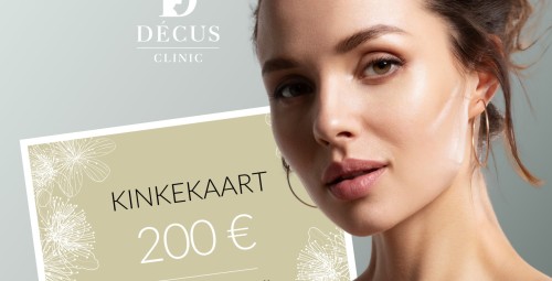 Красота на ваш вкус – подарочная карта на 200 евро, клиники красоты Decus #1