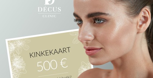Красота на ваш вкус – подарочная карта на 500 евро, клиники красоты Decus #1