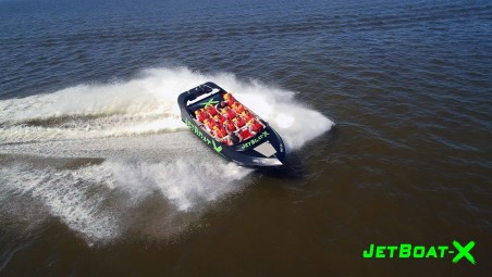 Адреналиновая поездка на джетборде по Пярнускому заливу - JetBoat-x #5