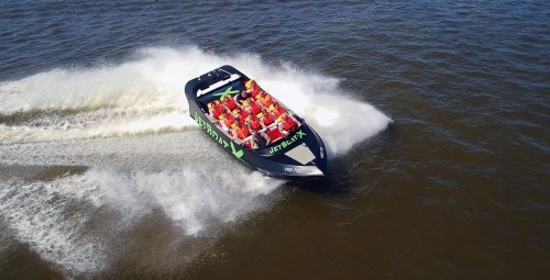 Адреналиновая поездка на джетборде по Пярнускому заливу - JetBoat-x #1
