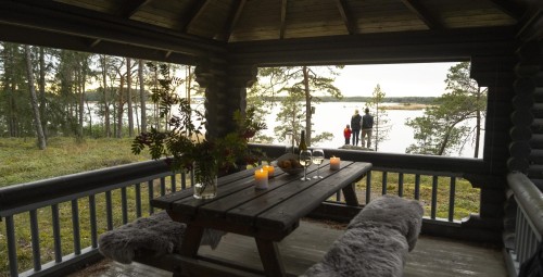Puhkus sõpradega Soomes Kalastus- ja puhkekülas Merikoivula #11