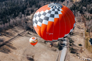 Lend kuumaõhupalliga ühele Tartumaal, Pärnumaal või Raplamaal B2Fly #2