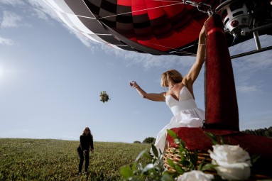 Приватный романтический полет на воздушном шаре для двоих B2Fly #1