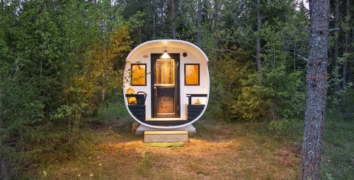 Гостиничный пакет с ночлегом в глэмпинге с напитками и сауной Bubble House #6