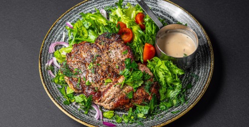 Õhtusöök koos pudeli veiniga restoranis Beer Garden kahele #3