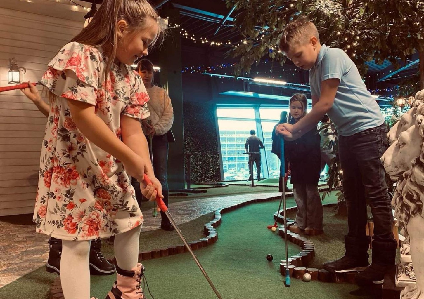 Lapse sünnipäev Park Minigolfis kümnele (E-N)