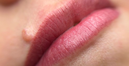 Aкварельный татуаж губ, Perma #1