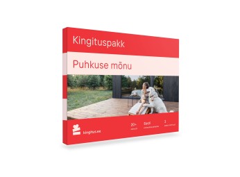 Puhkusepaketid Eestis, kingituspakk Puhkuse mõnu #1