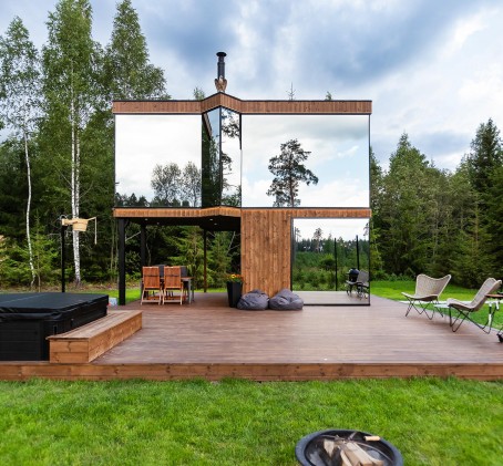 Puhkus Orava Luxury Resort privaatses minivillas Võrumaal
