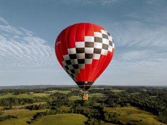 Lend kuumaõhupalliga ühele Tartumaal ja Pärnumaal, B2Fly #5