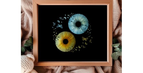 Kunstiline iirise fotograafia koos A3 prindiga kahele #12