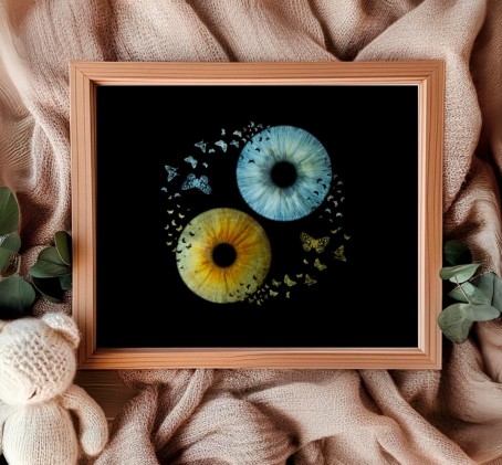 Kunstiline iirise fotograafia koos A3+ prindiga kahele