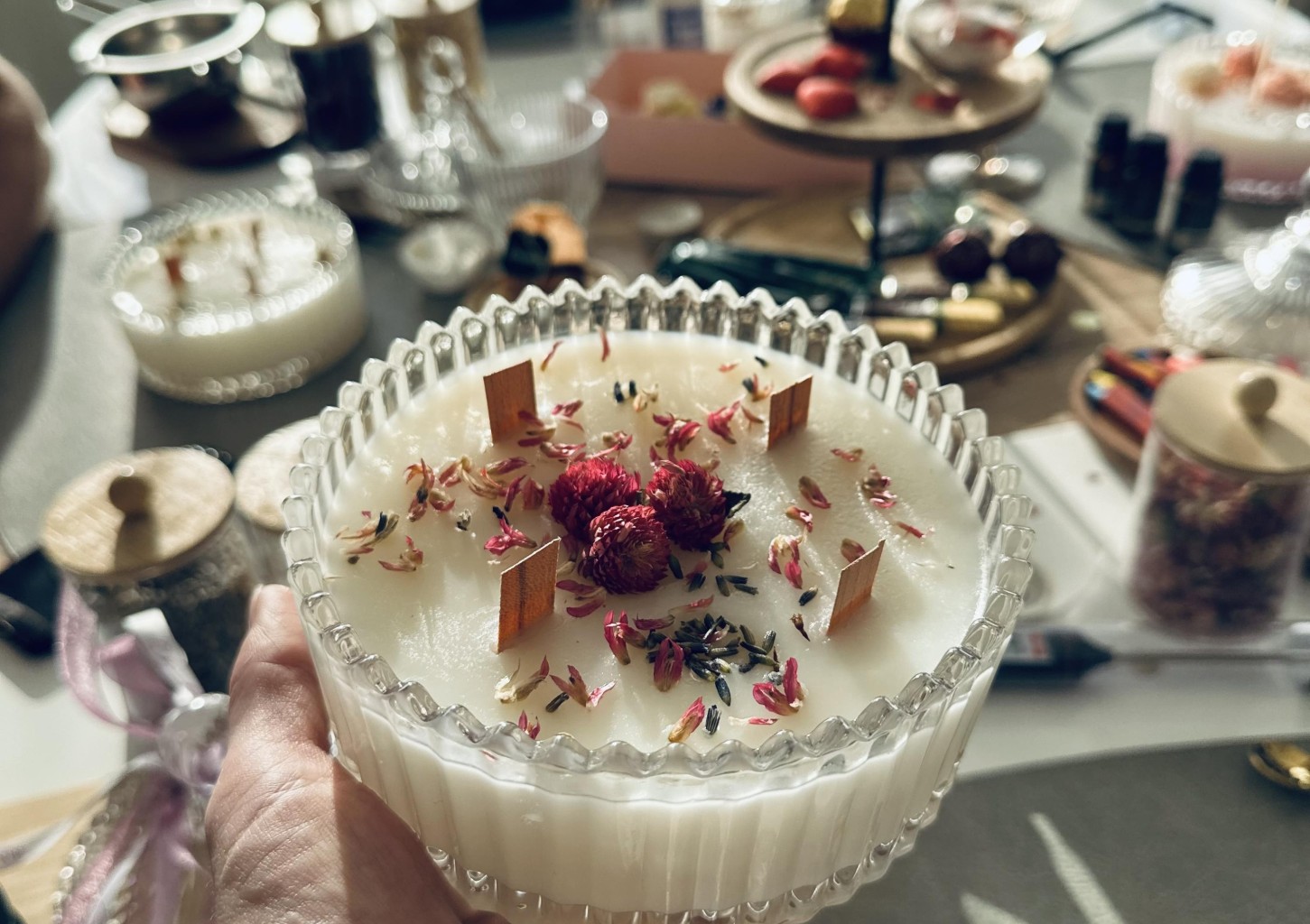 Мастер-класс по созданию свечей Chandelle Handicraft