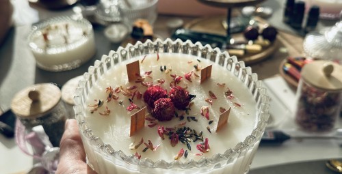 Chandelle Handicraft küünalde valmistamise töötuba seltskonnale #2