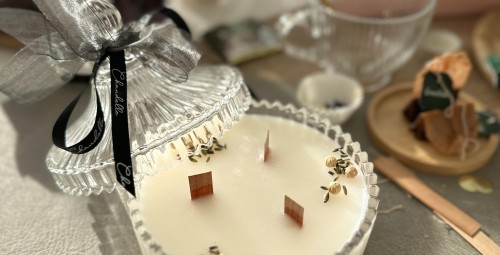 Chandelle Handicraft küünalde valmistamise töötuba seltskonnale #4
