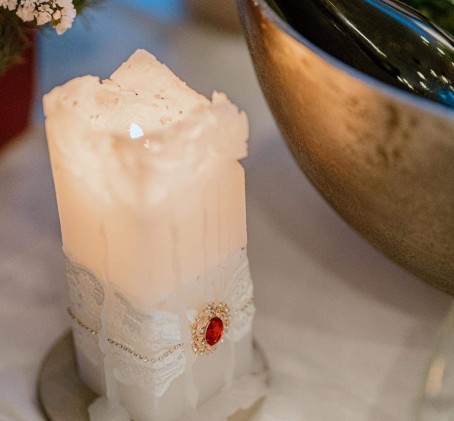 Chandelle Handicraft мастер-класс по созданию ледяной свечи
