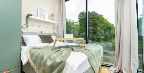 Mereäärne elamusmajutus Haapsalus, Tiny Marienholm minivilla Rannaniit #4