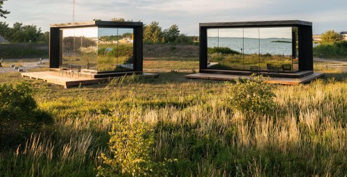 Mereäärne elamusmajutus Haapsalus, Tiny Marienholm minivilla Rannaniit #9