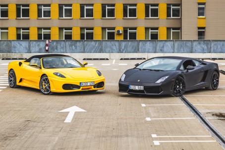 Ferrari vs Lamborghini sõiduelamus | "Superdrive"