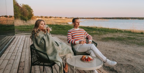 Необычный отдых с сауной на берегу моря в Хаапсалу | Пт-Сб #1