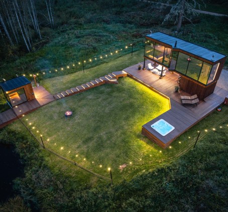 Luksuslik puhkus Luxury Resort Ojasaarõ minivillas Võrumaal