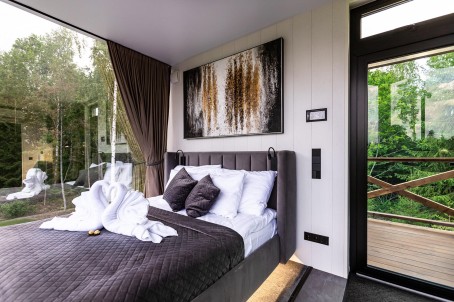 Puhkus Orava Luxury Resort privaatses minivillas Võrumaal