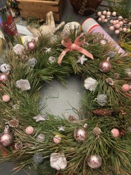 Мастер-класс по созданию рождественского венка #4