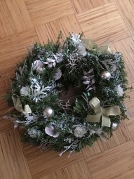 Мастер-класс по созданию рождественского венка #6