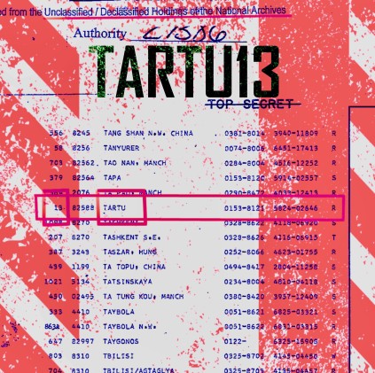 Tartu13: маршрут по пяти бункерам