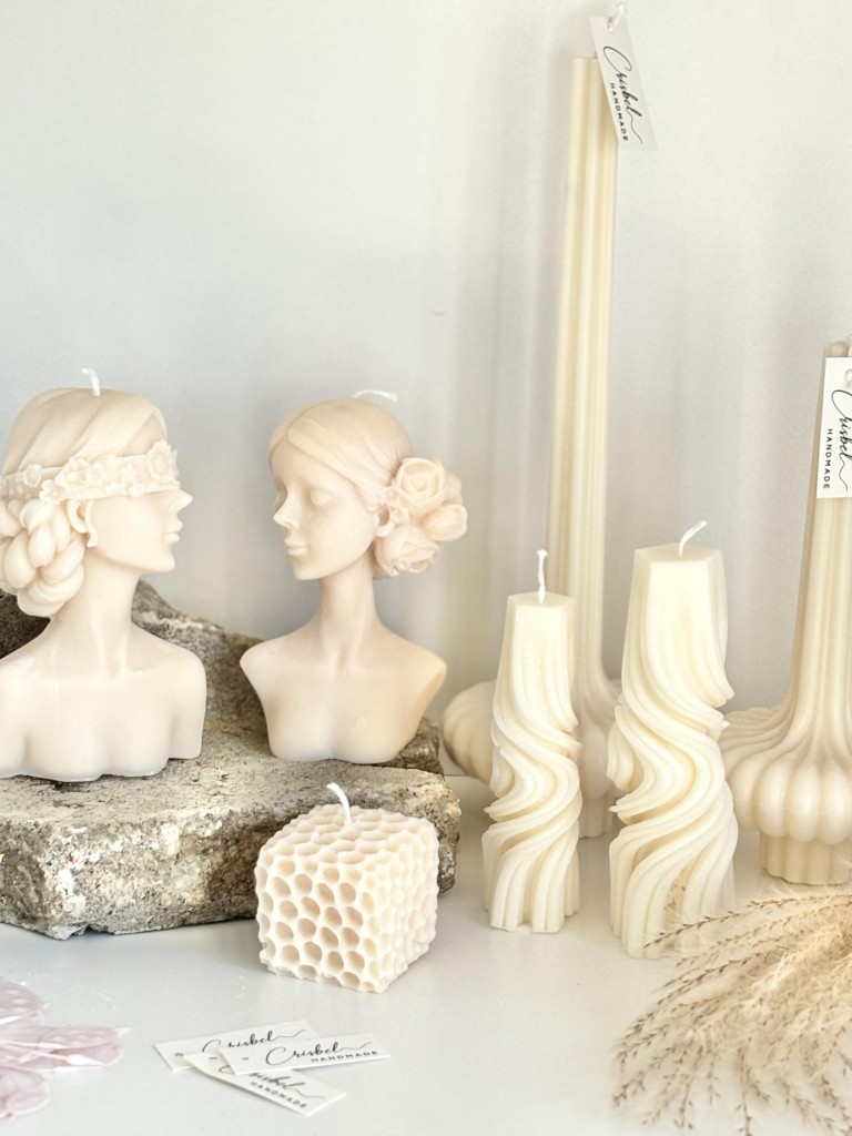 Мастер-класс по созданию скульптурных свечей
