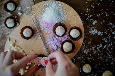 Šokolaaditrühvlite valmistamise töötuba kahele #1