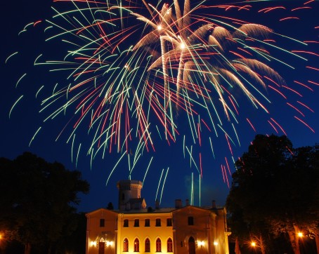 Магическое фейерверочное шоу!
