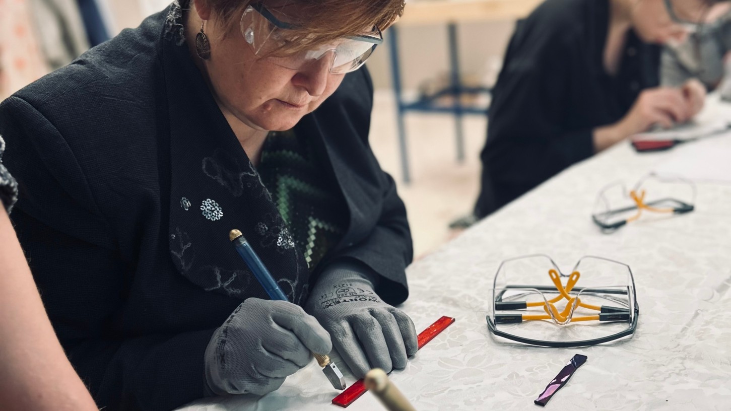 Осколок стеклянного искусства