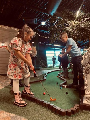 Lapse sünnipäev Park Minigolfis kümnele